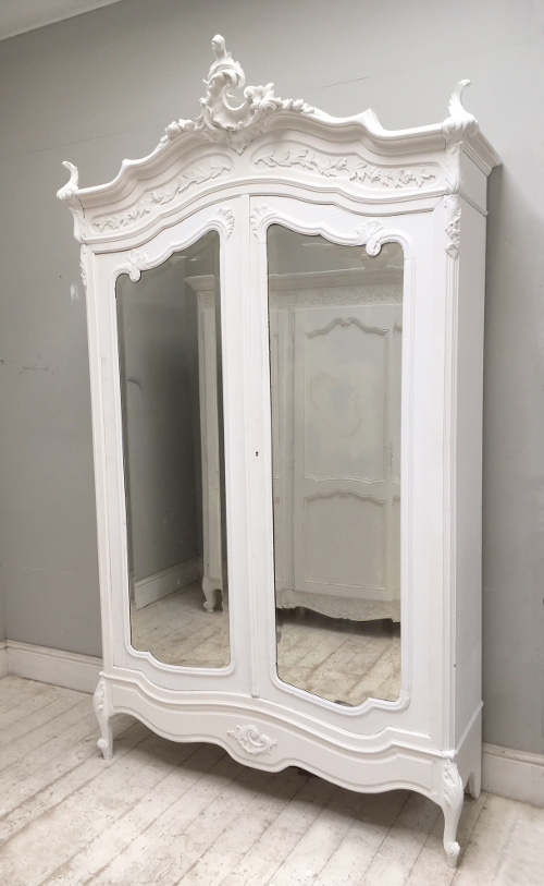french antique rococo armoire